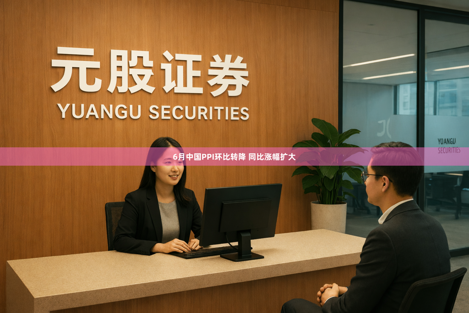 6月中国PPI环比转降 同比涨幅扩大