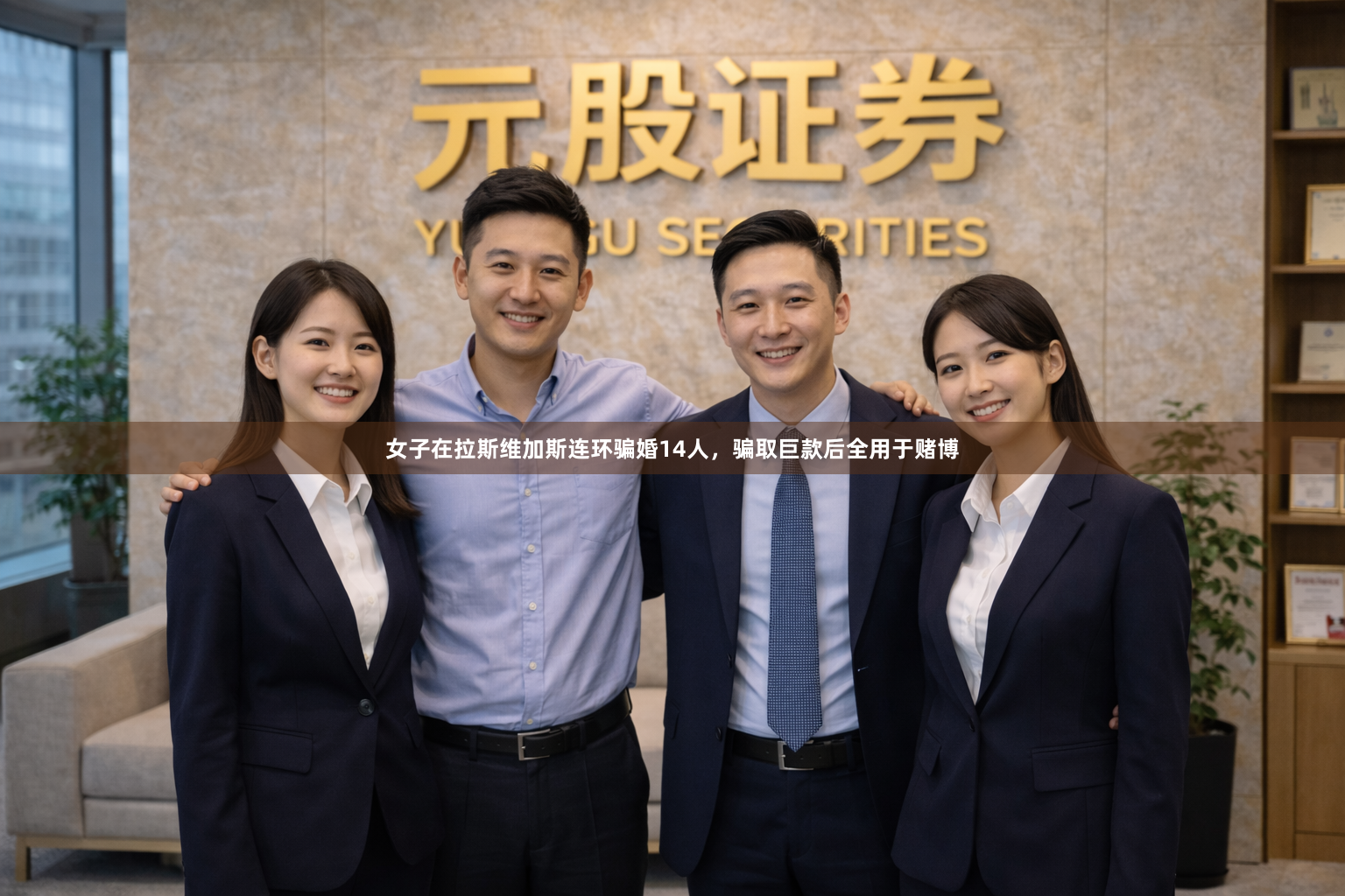 女子在拉斯维加斯连环骗婚14人，骗取巨款后全用于赌博