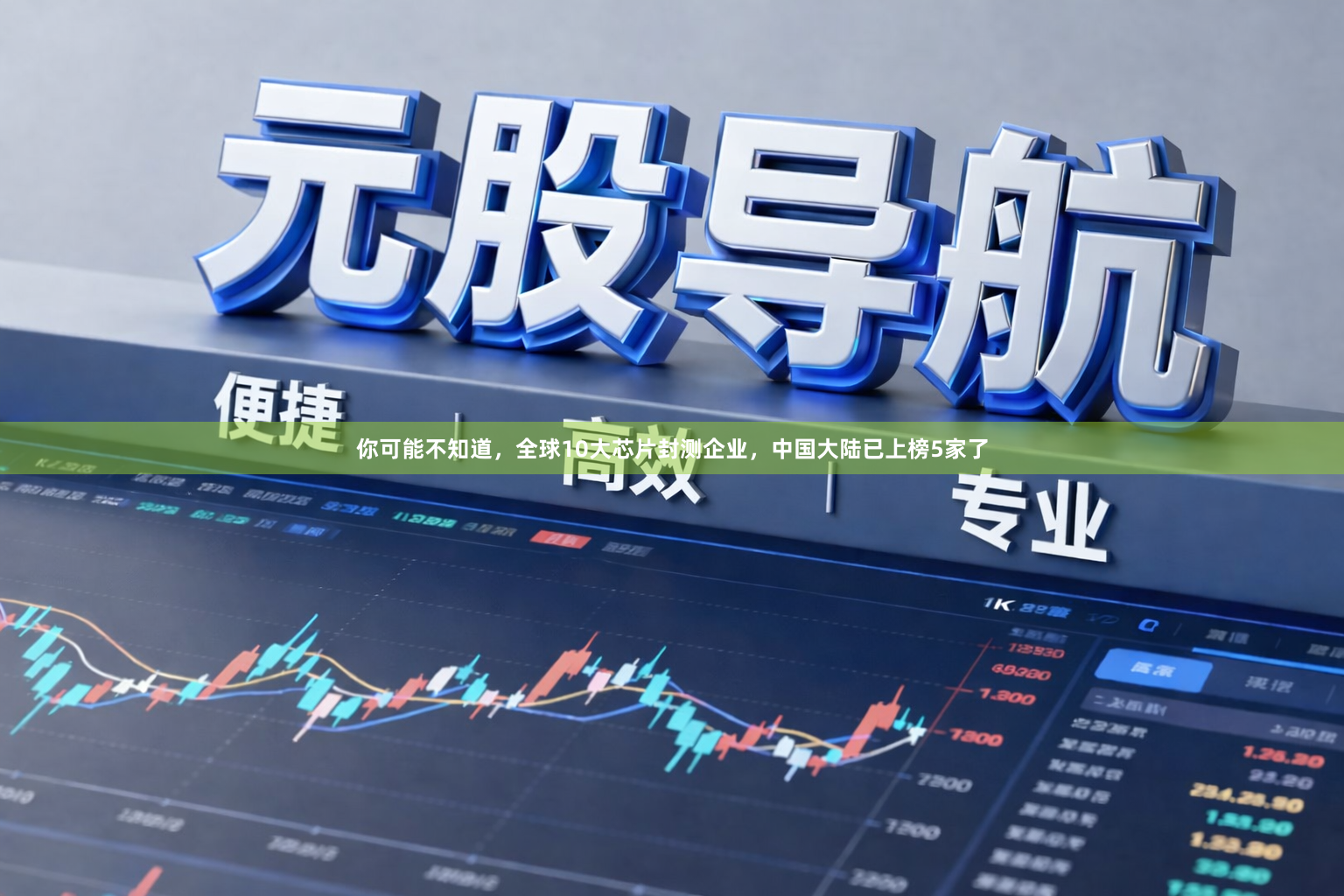 你可能不知道，全球10大芯片封测企业，中国大陆已上榜5家了